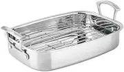 Scanpan Clad 5 Induction Roasting Pan, 44 x 27x 13 cm