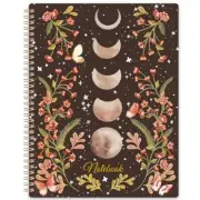 Spiral Notebook - Notebooks Spiral Bound with Back Pocket, Lined Journal