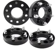 4x 1.25 inch 5 Lug Wheel Spacer 5x5 to 5x4.75 M12x1.5 Studs for Impala Caprice..
