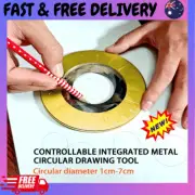 Drawing Flexible Circular Compass Circle Drawing Ruler Tool Measuring Rotatable.