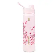 AquaFlask Sakura 2 650 mL (22oz) Water Bottle - Pink , Keeps Drinks Cold for 24 [AF-W99]
