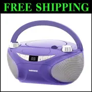 MD6949 Bluetooth Stereo CD Player Boombox with LED Display - Compact & Stylish