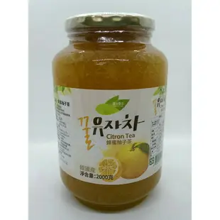 韓國蜂蜜柚子茶 2kg 黃金柚子茶