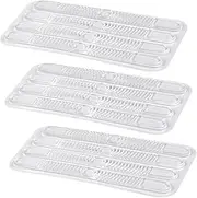VERDANVERSE 5 Sets Clear Gel Heel Grips for Sandals High Heels Invisible Shoe Strap Cushion Inserts for Women Men Reliable Adhesion Compatible with Various Styles