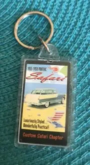 Pontiac Safari 1955-1958 Key Fob Ring Chain