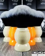 Techichi Shave Hive Synthetic Tuxedo Beehive 26mm Shaving Brush