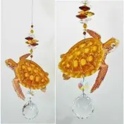 Turtle Suncatcher Crystal Sun catcher gift, hanging suncatchers rainbow prisms