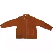 NEW Magid LARGE Weld Pro Flame Resistant 30" Heavy Leather Welding Jacket (HR)