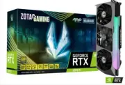 ZOTAC GAMING GeForce RTX 3070 Ti AMP Holo ZT-A30710F-10P VD7705 Graphics board