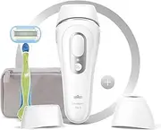 Braun IPL Silk-Expert Pro 3 PL3133, Visible Hair Removal Featuring Pouch, Precision Head and Venus Razor, Alternative for Laser Hair Removal, Gifts for Women White/Silver