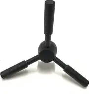 3 Spoke Gun Safe Handle for Strong Safes & Vault Doors Shaft Fireproof Gun Safe