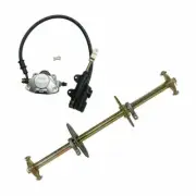 810mm Go Kart Rear Axle Kit Sprocket Hub Brake Disc Assembly for Trike Quad ATV