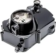 Cechoayuu Right Side Engine Motor Case, ATV Engine Casing Cover for 50cc 110cc 125cc Manual Clutch