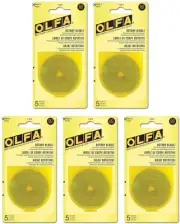 Olfa Rotary Blade Refill (5 per Package) - 60 Millimeters