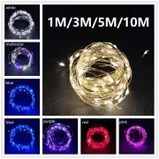 BATTERY AA STRING LED LIGHTS xmas holiday party weddings decor gifts 3M 5M 10M