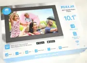 FULLJA WiFi Digital Photo Frame 10.1" Shareable Photos 32GB Motion Sensor