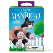Archie McPhee Adorably Cute Handicat Designed Soft Vinly Finger Puppet
