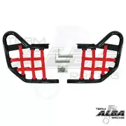 Kawasaki KFX 450R Nerf Bars Alba Racing Black Red 188 T1 BR