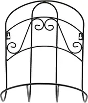 YARNOW Garden Hose Holder Heavy Duty Wall Mounted Storage Bracket for Patio Eliminates Kinks Crimps Design for Organizing Garden Hoses Outdoors