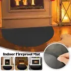 Indoor Fireproof Mat Oil-Proof Heat Resistant Fire Pit Mats Fire Place Foor Mat