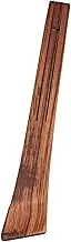 Bread Tongs Folding Bread Clip Vintage Wooden Bread Salad Clip Food Clip for Salad, Bread and Pickles(33x5cm)