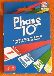 Mattel Phase 10 Family Fun Card Stragey Game