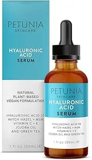 Best Hyaluronic Acid Serum with Vitamin C For Face Deeply Hydrate and Plump Dry Skin, Boost.