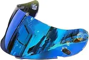 Lens Fashion Visor Wind Shield Helmet Motorcycle Goggles Suitable for HJ&C TR1 FG15 HS11 FS15 Visor Wind Shield Lens(Clear Blue)