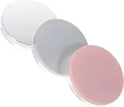 Ipetboom 3pcs Portable Loose Powder Container Empty Powder Puff Cases with Elastic Mesh for Even Distribution for Makeup Travel and DIY Beauty Durable and Airtight Design