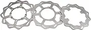 Motorcycle 240 260 270mm Front Rear Brake Disc Rotor Fit For Honda CR 125 250 125E 125R 250E 250R CRF 250R 450R 250X 450X 450RX 450L(240mm Rear Disk)