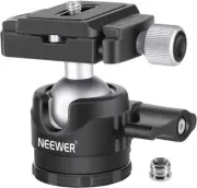 28Mm Low Profile Tripod Ball Head 360° Panoramic Rotating with 1/4" Arca Type Qu