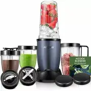 Blender, Aicook Smoothie Blender, 780W High-Speed Personal Blender, 15-Piece Smo