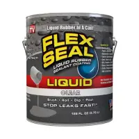 在飛比找momo購物網優惠-【FLEX SEAL】LIQUID萬用止漏膠 透明 1加侖(