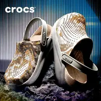 在飛比找Yahoo!奇摩拍賣優惠-【熱賣精選】Crocs閃電鞋 卡駱馳literide迷彩印花