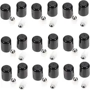 IWOWHERO 18-count Rolling Beads Set for Essential Oil Bottles Small Roller Balls with Cap 12pcs Pack Easy Application Material for Aromatherapy