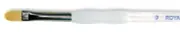 Soft-Grip Golden Taklon Filbert Brush Size 4