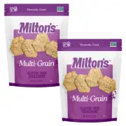 Gluten Free Multi-Grain Crackers - Baked Multigrain Crackers, Non-GMO Project...