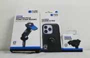 QUAD LOCK KIT APPLE iPHONE 14 PRO MAG Case, Dampener, Fork Stem Mount *EXPRESS*