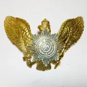 German Pickelhaube Brass Prussia Wappen Badge Prussian Helmet Badge Field design