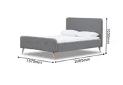 RAINEY Double Bed