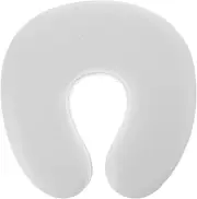 Memory Foam Pillow Face Down Pad Head Salon Face Massage Spa Face Pillow Table Bed Face U Shaped Neck Cushion U Shaped Face Decor Face Cushion Pillow Cradle Squishy White Sponge