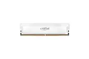 Crucial Pro 16GB (1x16GB) DDR5-6400 UDIMM Memory - White [CP16G64C38U5W]