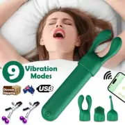 APP Remote Mini Bullet Stimulator G-Spot Dildo Clit Massager For Adult Sex Toy