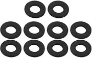 XYWHPGV 10Pcs 12mm x 24mm x 2.5mm Rubber Oil Sealing O-Rings Washer Gasket Black(765f7 b4b65 378dc 7adc4 ae85b af09f