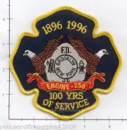 New York City NY Fire Dept Engine 250 Patch v8