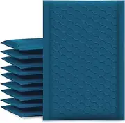 UCGOU Bubble Mailers 4x8 Inch 100 Pack Poly Padded Envelopes Small Business Mailing Packages Opaque Self Seal Boutique Shipping Bags Bubble Mailer AZ292 Blue/Gray/Navy/Silver