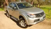GMF BB-017D UHF Antenna Bonnet Bracket fits Mitsubishi Triton MQ 16-19 Driver...