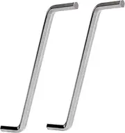 Garbage Disposal Wrench 2 Pack Garbage Disposal Wrench Allen Wrench Tool Compatible with InSinkErator Garbage Disposals Garbage Disposal Repair Used for Unjam Kitchen Sink Disposal Clogging (Silver)