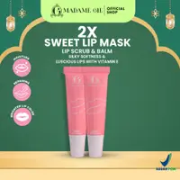 在飛比找蝦皮購物優惠-2x Madame Gie Sweet Lip Mask 唇