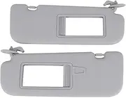 Car Sunshade Shield Left+Right Side Sun Visor Compatible for Hyundai Elantra MD 2011-2015 852103X000TX 852203X000TX